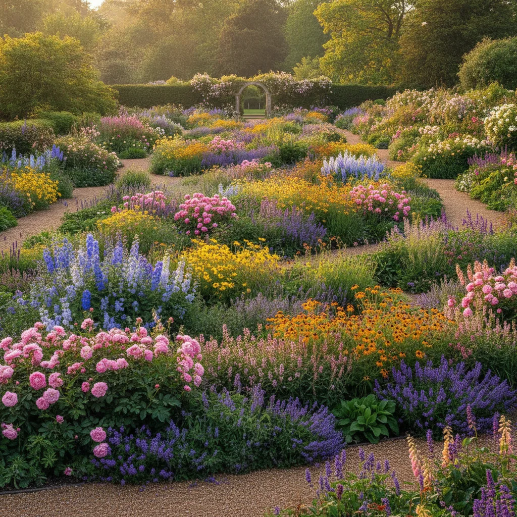 Jardin anglais mixed border | Guide pour le créer et l&rsquo;entretenir