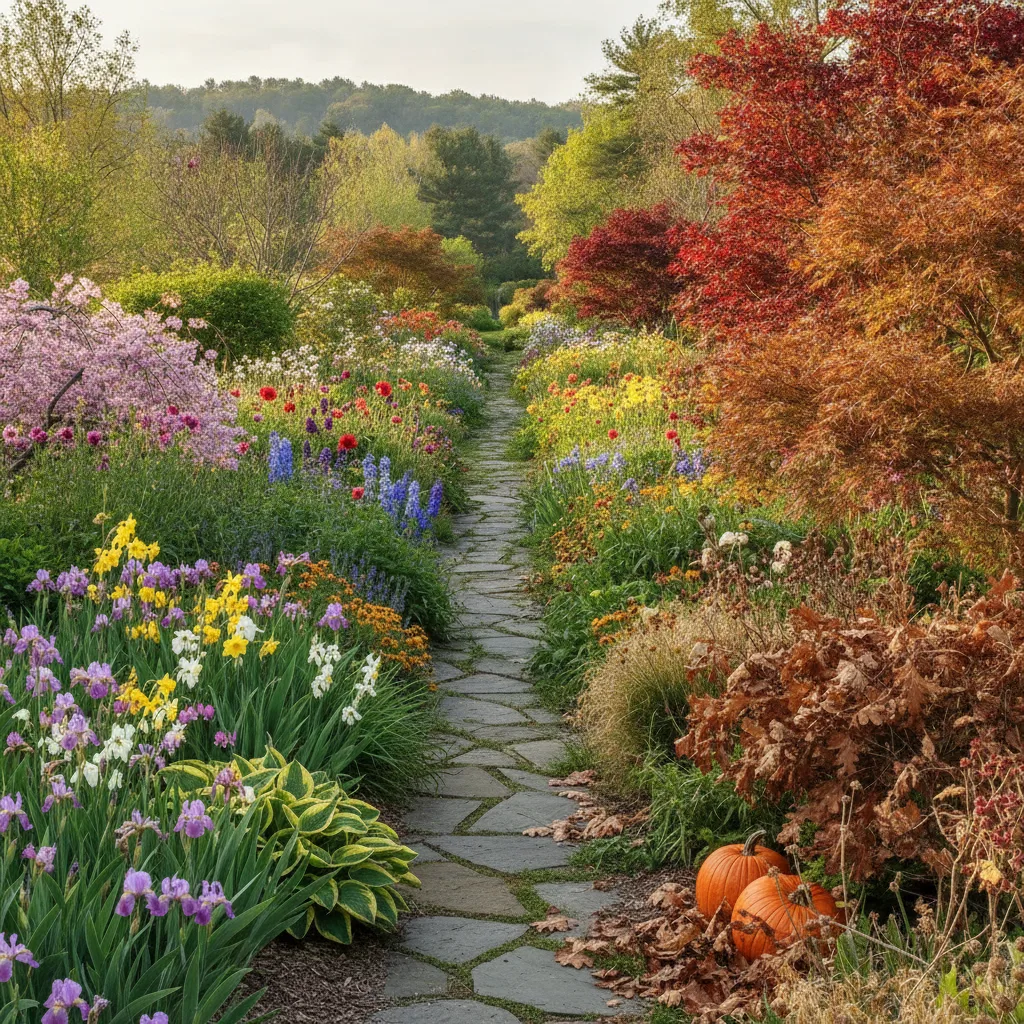 Massif vivaces quatre saisons | Le guide pour un jardin fleuri