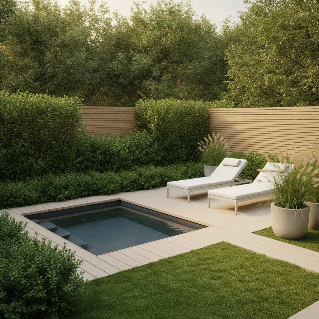 Mini piscine petit jardin, modèles, prix et règles 2026